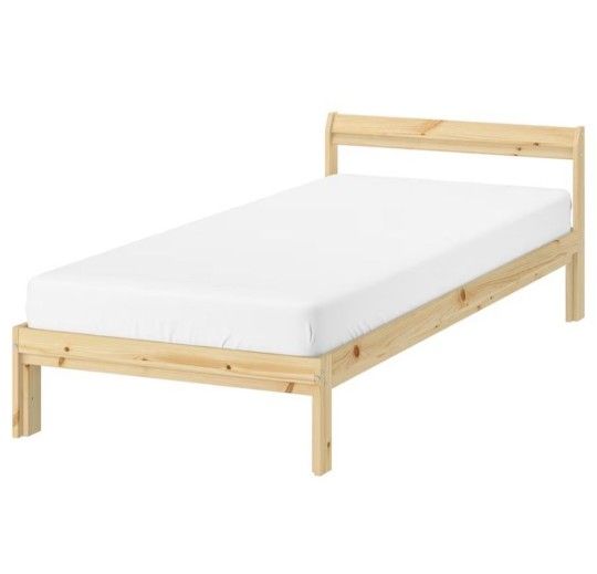 IKEA TWIN BED FRAME/ MATTRESS
