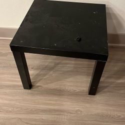Ikea tables Black