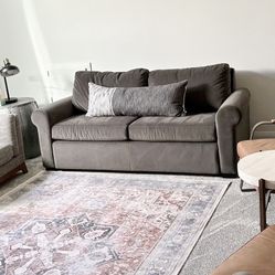 RC Wiley | 2 in 1 Pull Out Sofa Bed, Sleeper Sofa with Tempur-Pedic Mattress