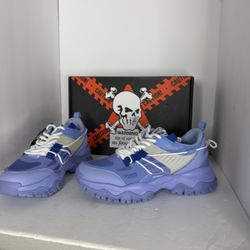 Brand X Studios Chunky Platform Sneakers Purple Blue Men’s 6.5 NWT