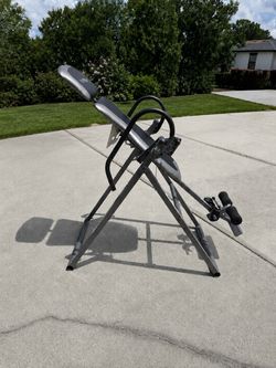 Inversion Table with Padded Backrest
