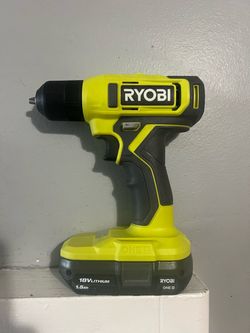 Ryobi 18v Drill and Battery