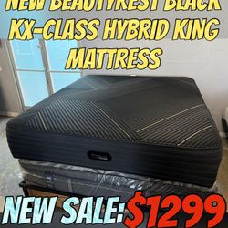NEW BEAUTYREST BLACK KX-CLASS HYBRID KING MATTRESS 