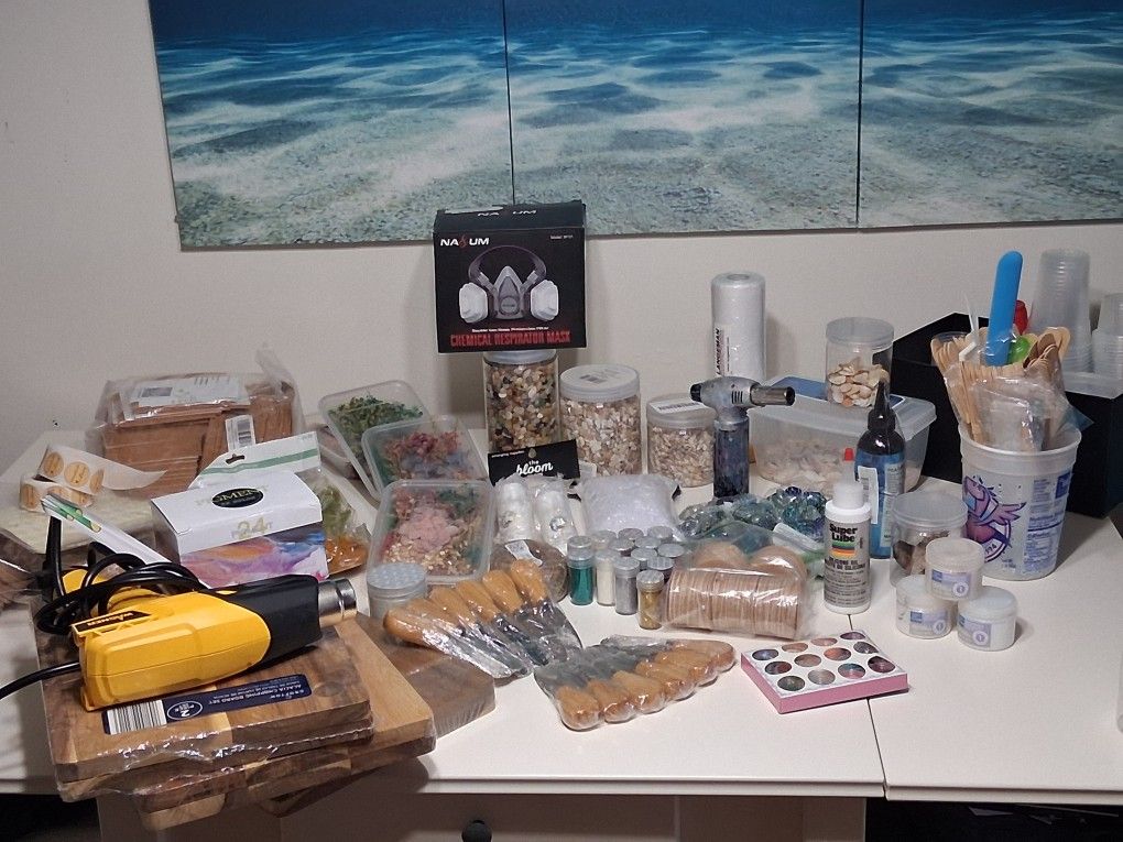 Resin Art Material And Tools Bundle. Great For Your Creative Resin Art