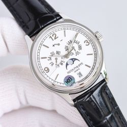 Patek Philipp White Watch With Box 