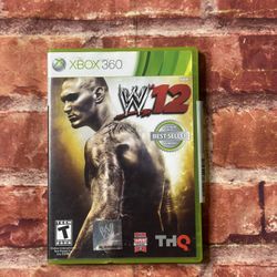 Xbox 360 WWF 12 