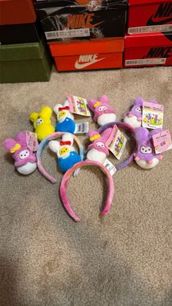 Hello Kitty x Peeps Headbands and Wrist huggers