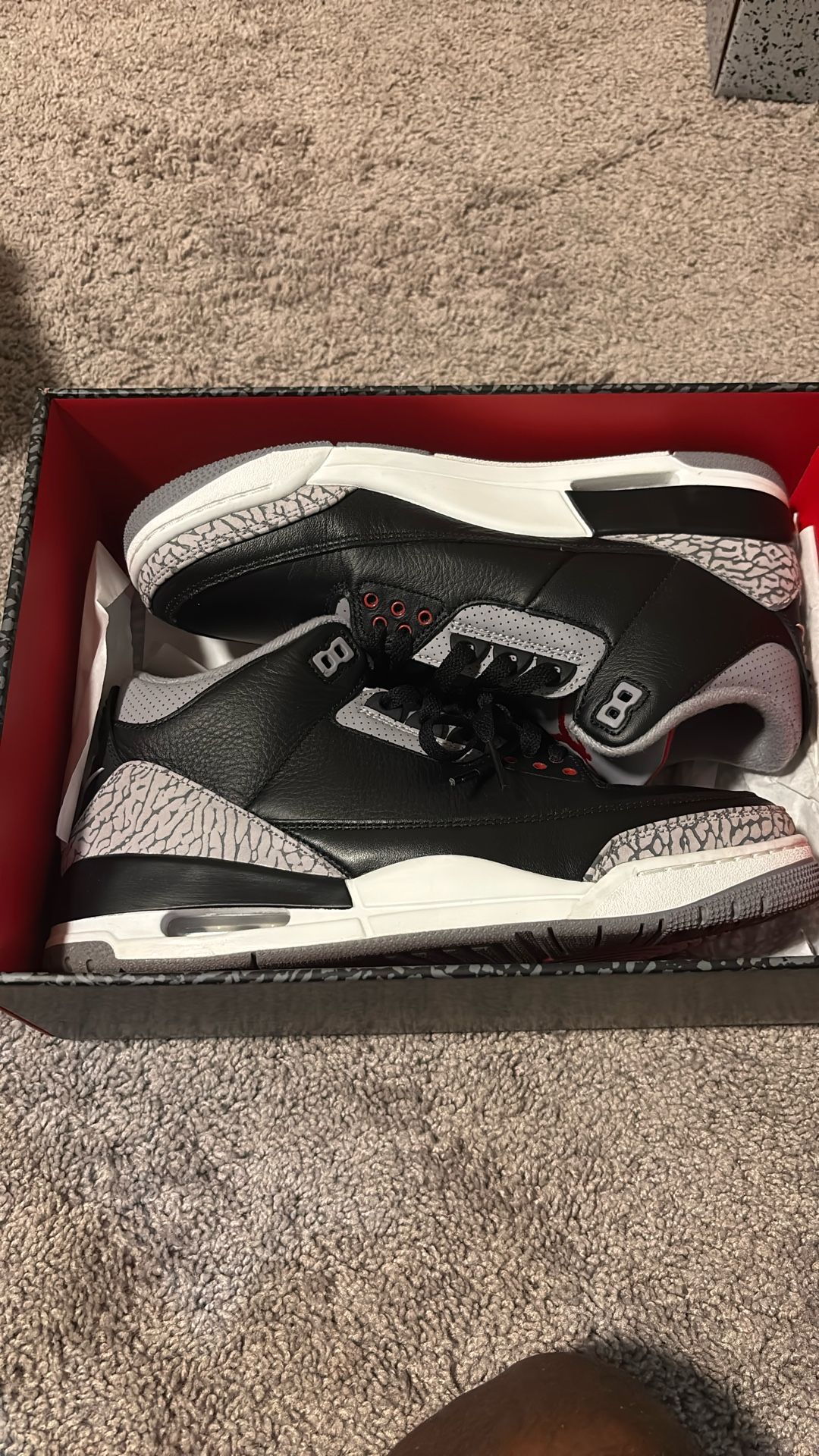 Air Jordan 3 Black Cement