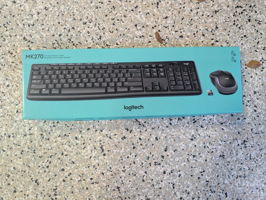 Logitech MK270 New Wireless Keyboard And Mouse