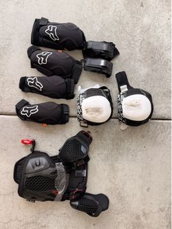 Fox Pads + NEW Alpinestars Chest Protector