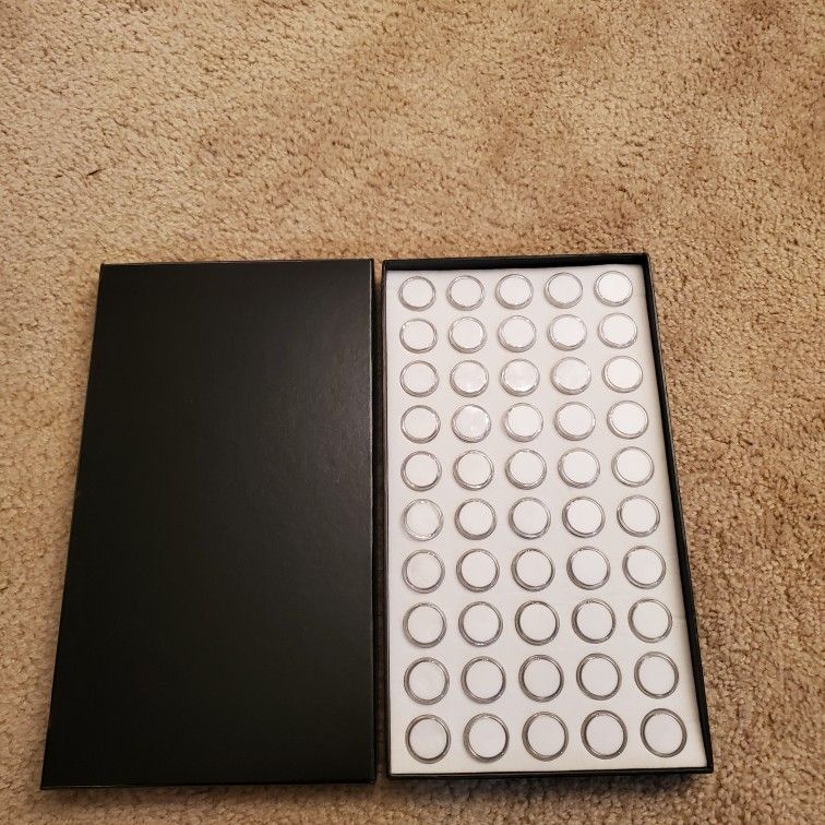 Jewelry gem display case -
50 Jars