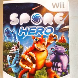 Spore Hero EA Nintendo Wii Video Game 
