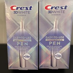 Crest 3D White Whiting Pen Both For $20