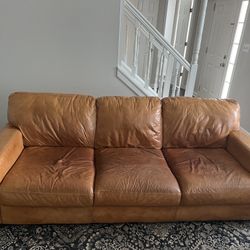Leather Couch Set