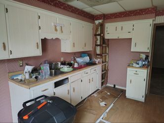 Kitchen cabinets