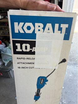 Kobalt 10 amp grass trimmer 18 inch