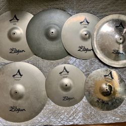 Zildjian A Custom Cymbals + Extras