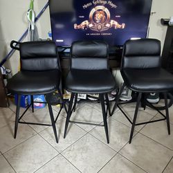 3 Bar Stools 