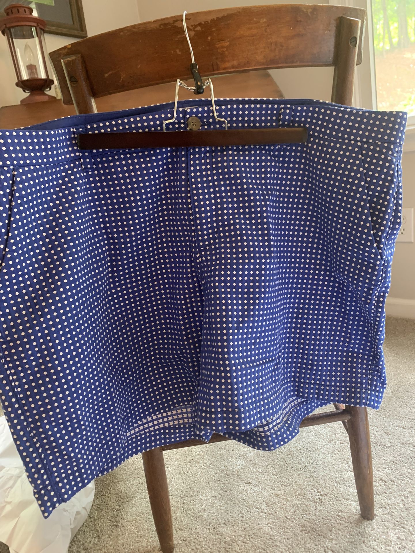 Old Navy Royal And White Check Size 20