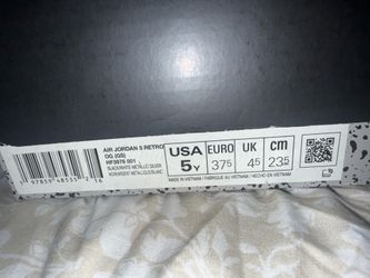 Jordan 5 Retro size:5