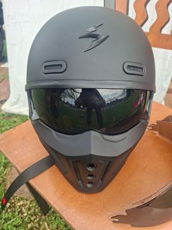 Scorpion exo helmet black large