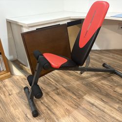 WEIDER PRO BENCH PRESS