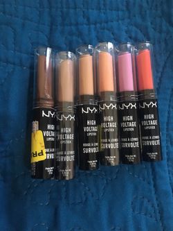 NYX lipsticks
