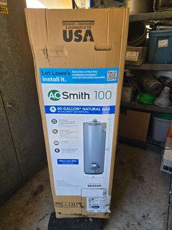 AO SMITH 40 gallon gas water heater