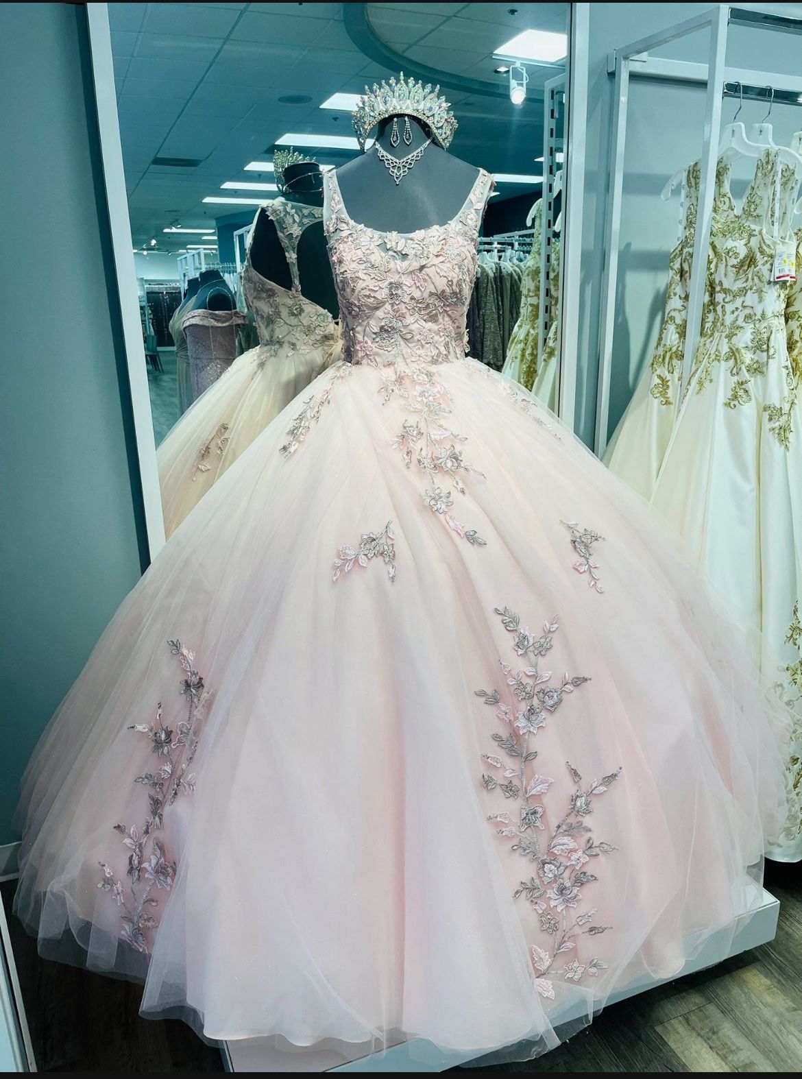Quinceañera Dress Light Pink Size XS-S