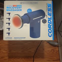 Bally's Cordless Hot And Cold Recovery Massager.