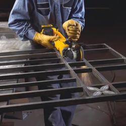 Dewalt Bundle: Angle Grinder Saw + 20V Cordless Drill and Battery 