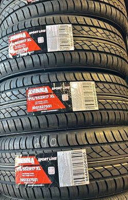 215/55/17 Tires Set 