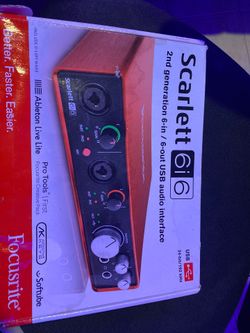 Focusrite 6i6