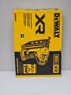 Dewalt 20V MAX XR 16-Gauge Electric Cordless Angled Finishing Nailer Kit Brand New