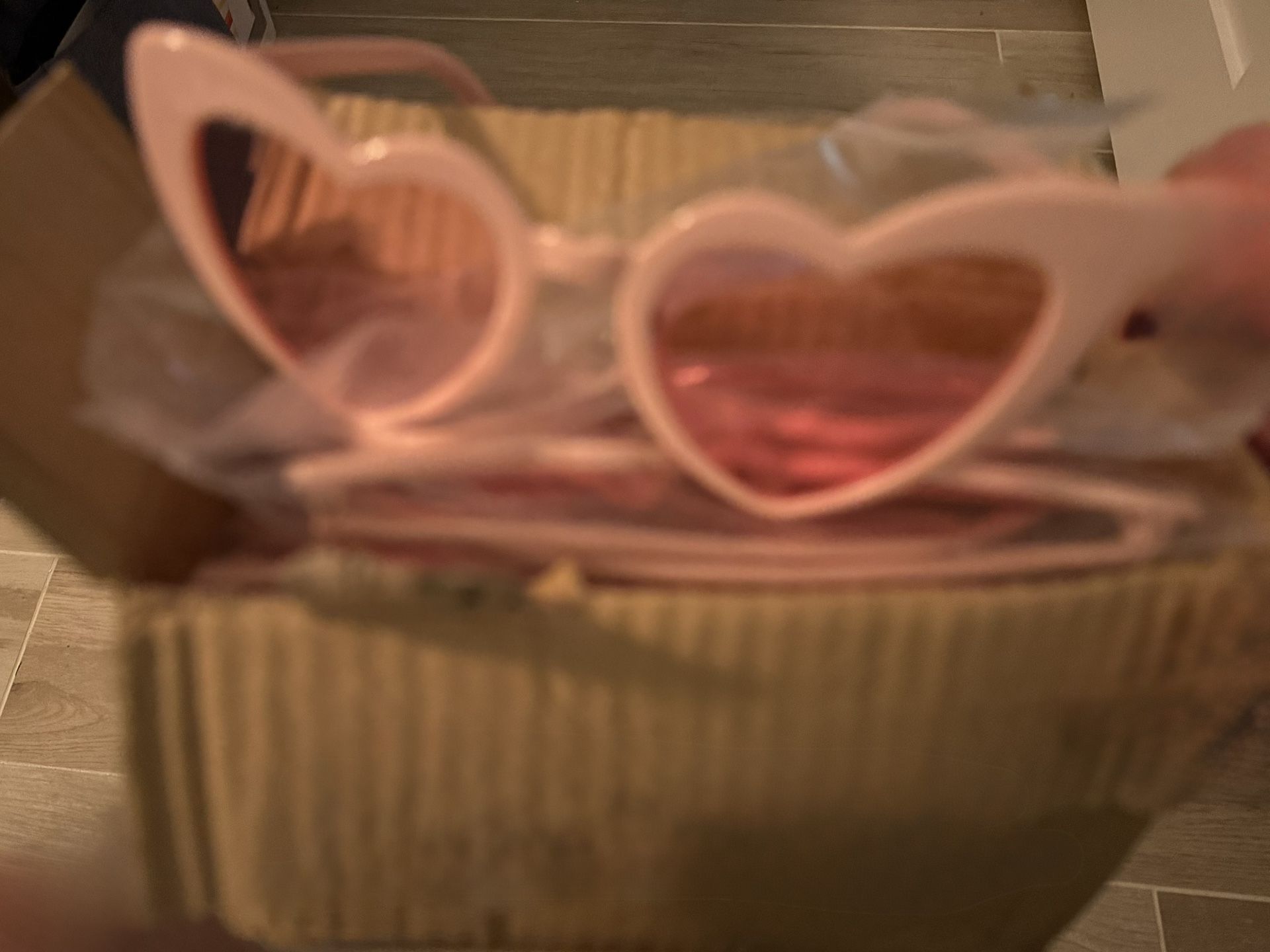 Pink Brides Maids Glasses