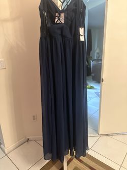 Maxi Blue Dress