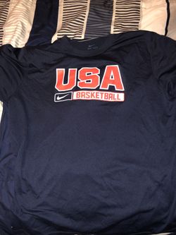Nike dri fit USA basketball shirt