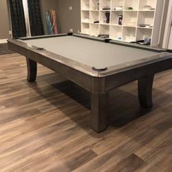 Modern Grey Pool Table 