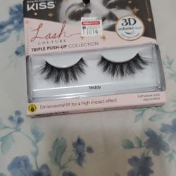 KISS Lash Couture Triple Push Up Collection Multipack, 3D Volume False