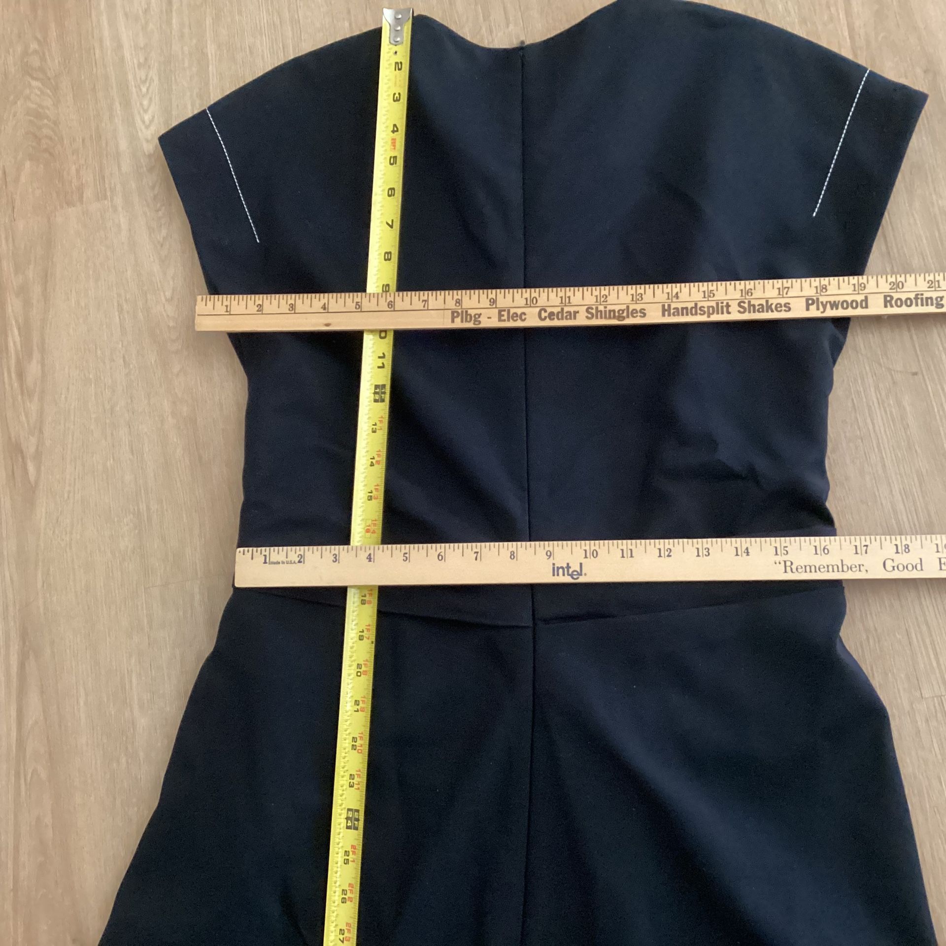 Barely Worn) Proenza Schouler Black Dress – Size 12