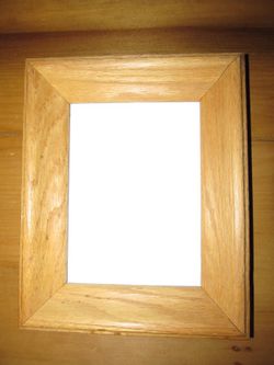 Oak Frame with Glass