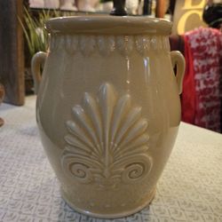 Vintage Renee Dubois Vibrant Yellow Vase