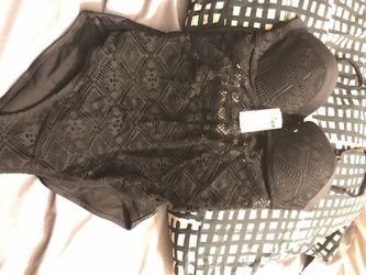 Brand New women's black Baithing suit