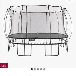 Heavy Duty Trampoline  With Safety Net