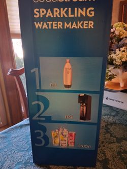 Sodastream Power. Automatic sparkling water maker