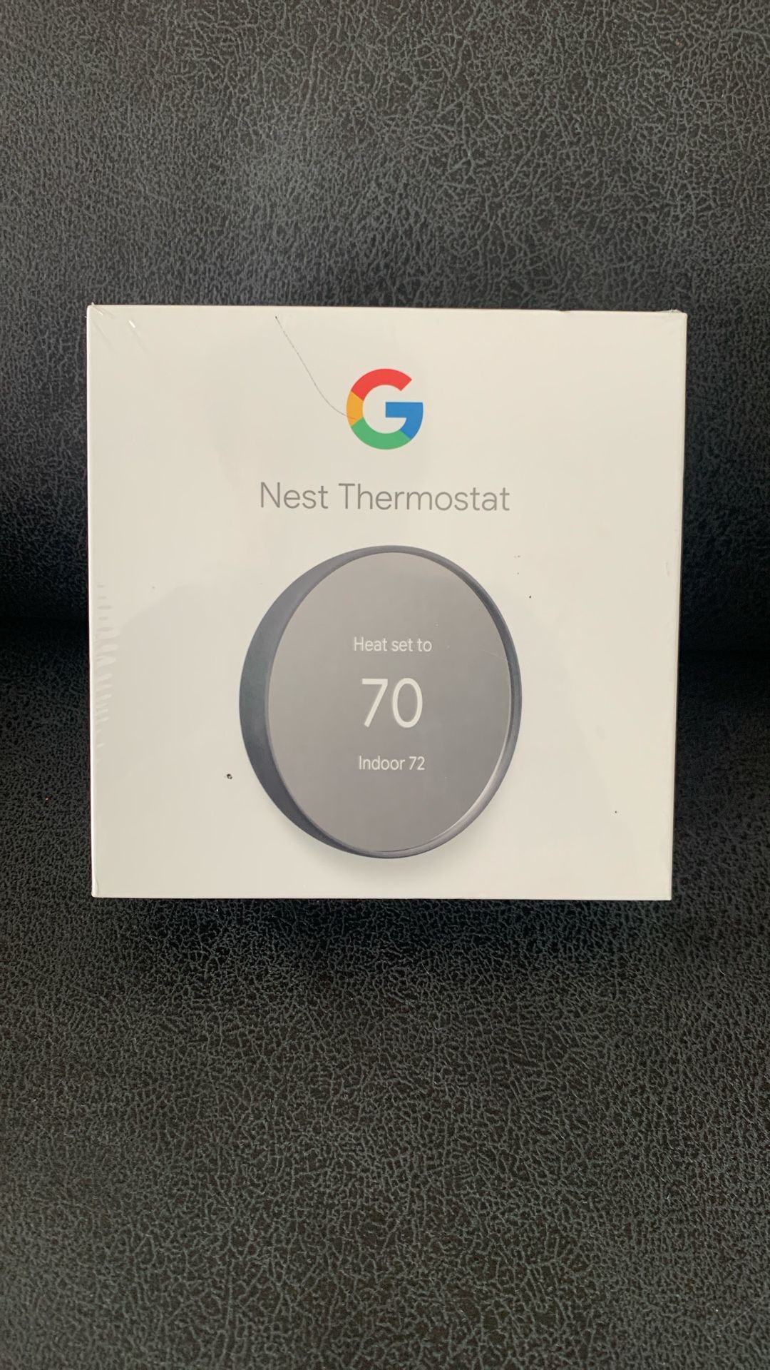 Nest Thermostat - Smart Programmable Wi-Fi Thermostat Charcoal and Nest Thermostat