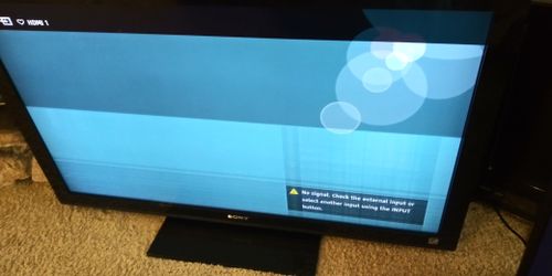46in Sony tv for parts