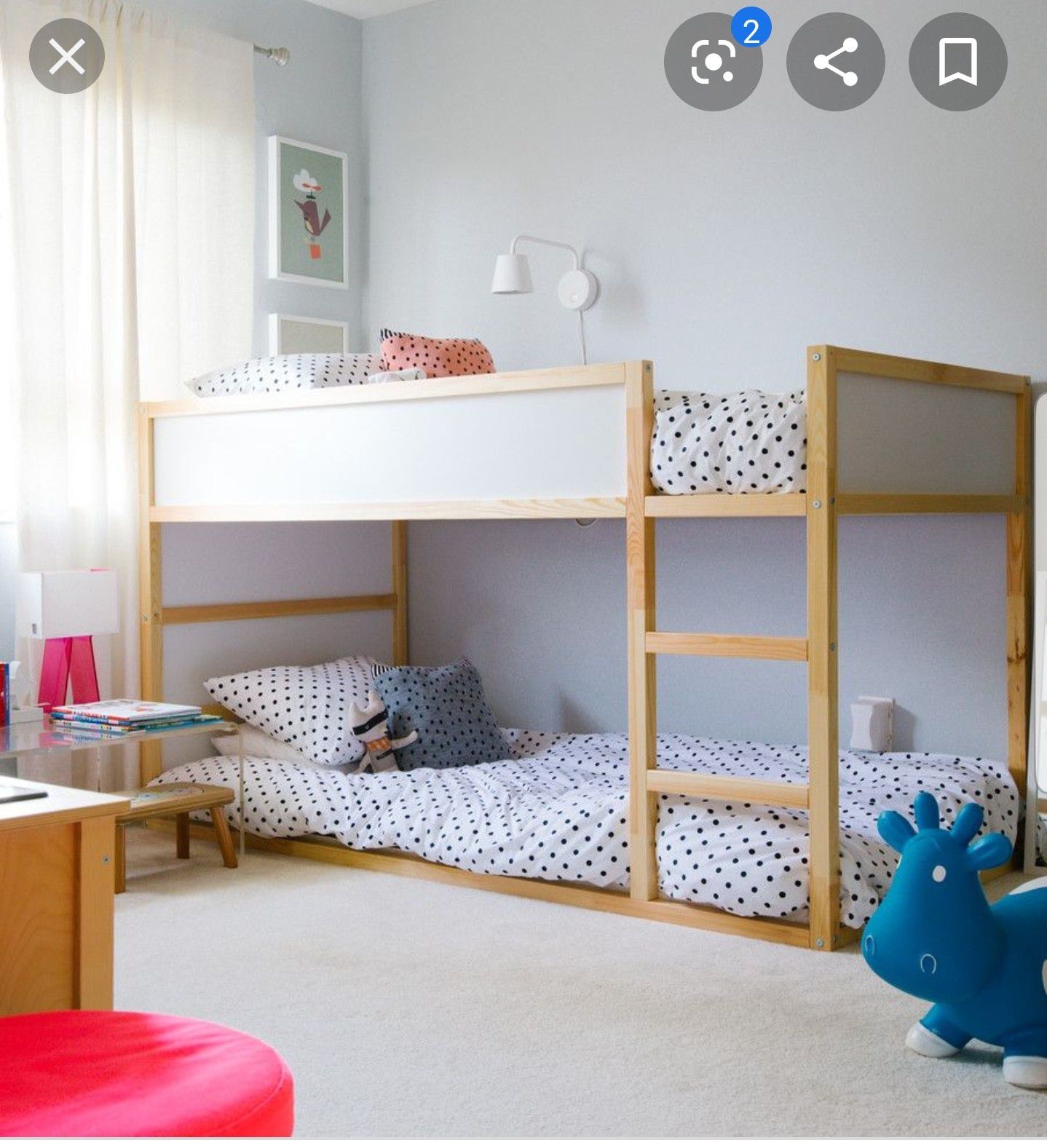 litera IKEA , bunk bed