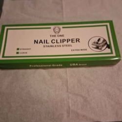 Nail Clippers Stainless Steel Extra Wide