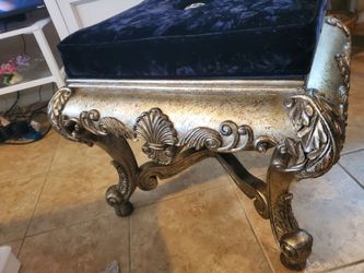 Vintage Victorian vanity stool